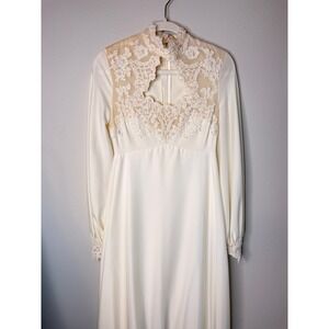 Vintage House of Bianchi Ivory Wedding Gown